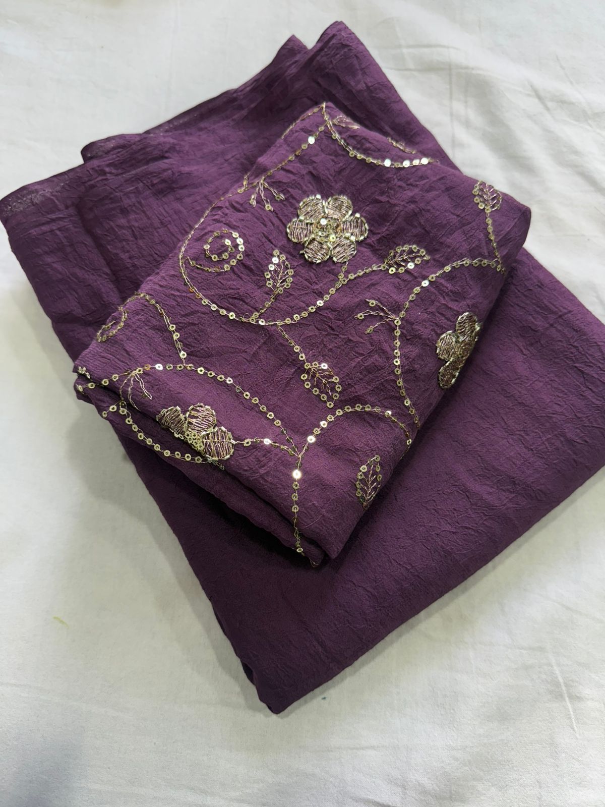 Crush Rangoli Saree
