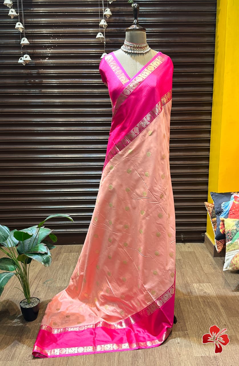 Kanjivaram Semi Silk Saree