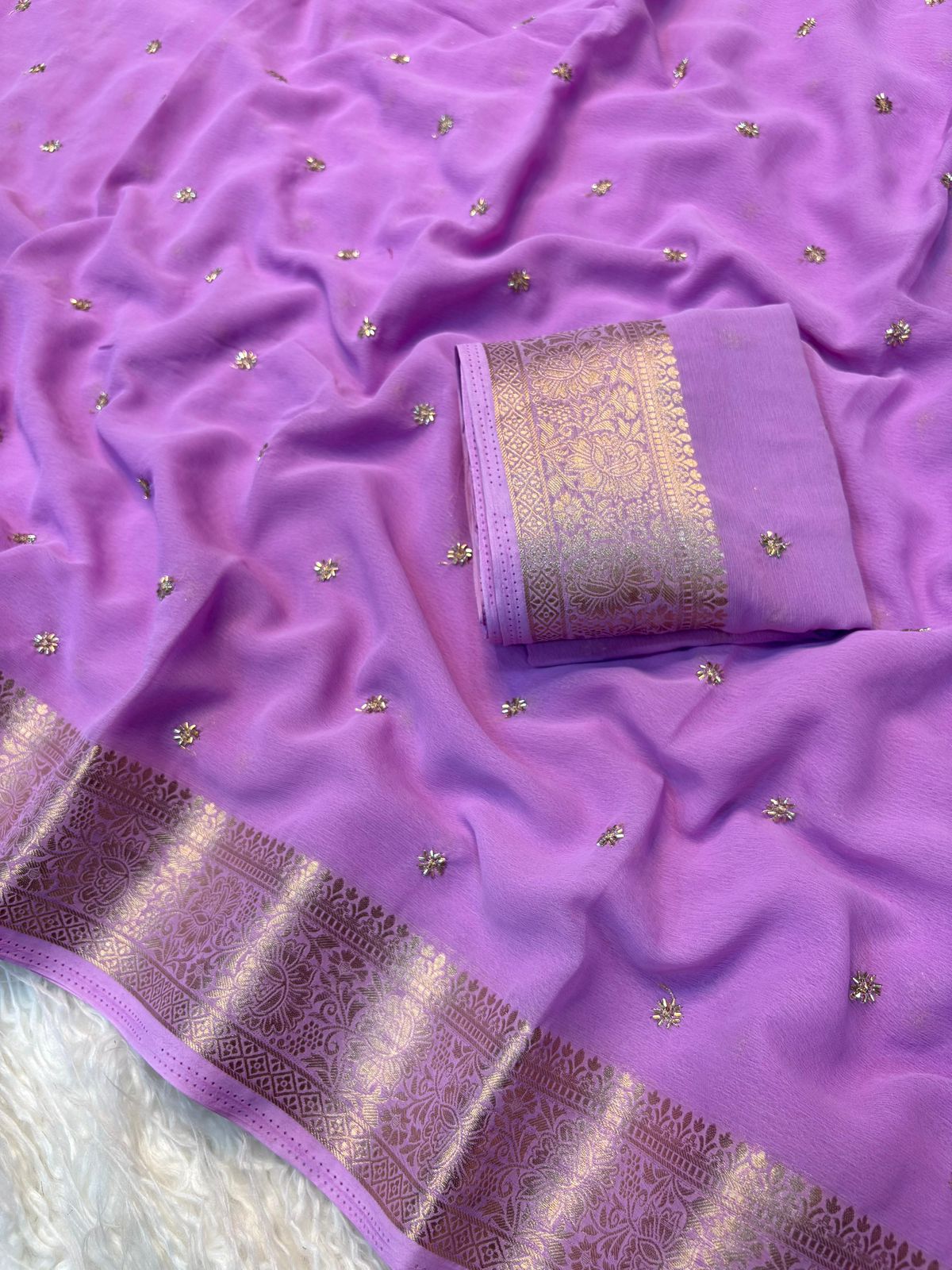 Partywear Chiffon Crepe