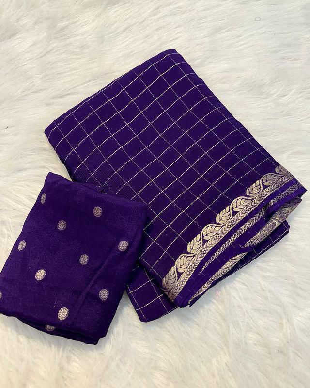 Georgette Chex Viscose Saree