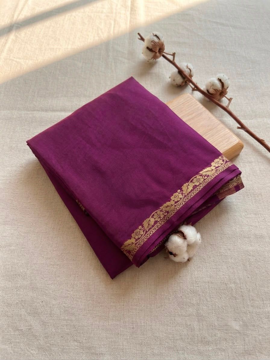 Mysore Crepe Saree