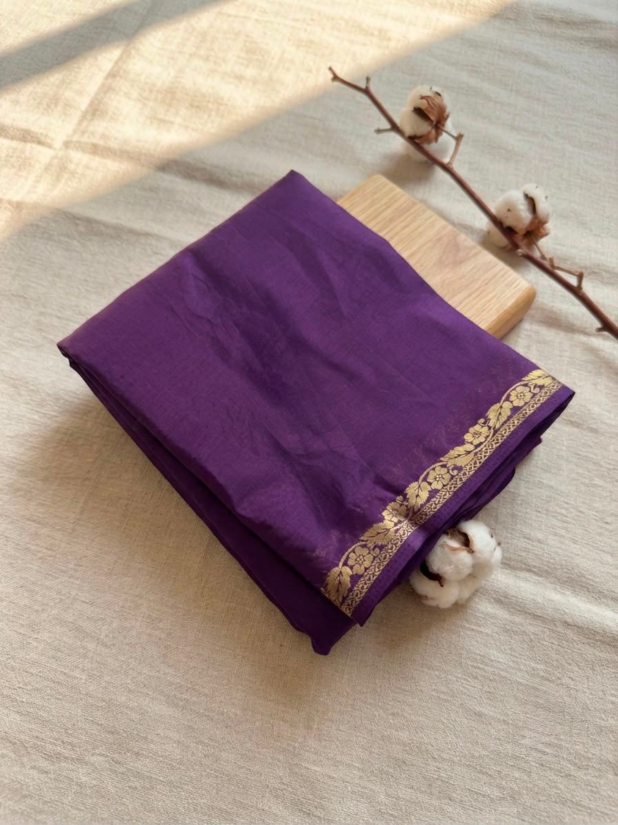 Mysore Crepe Saree