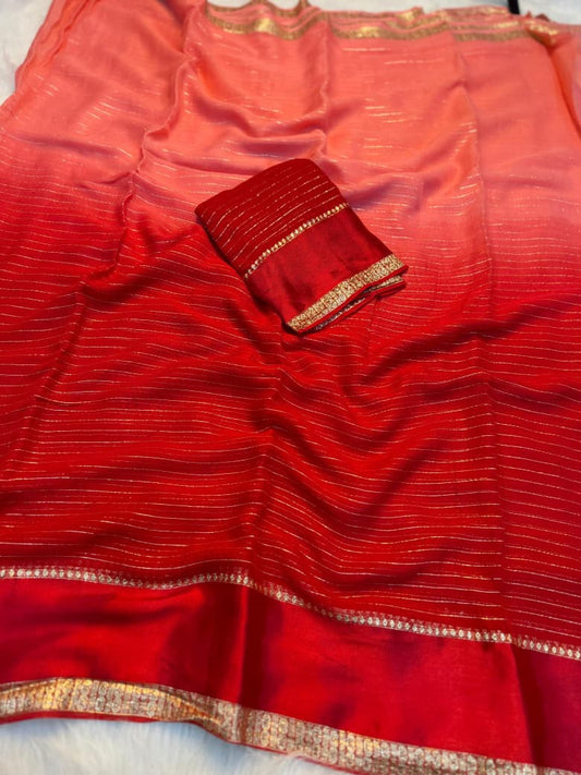 Viscose Georgette Saree