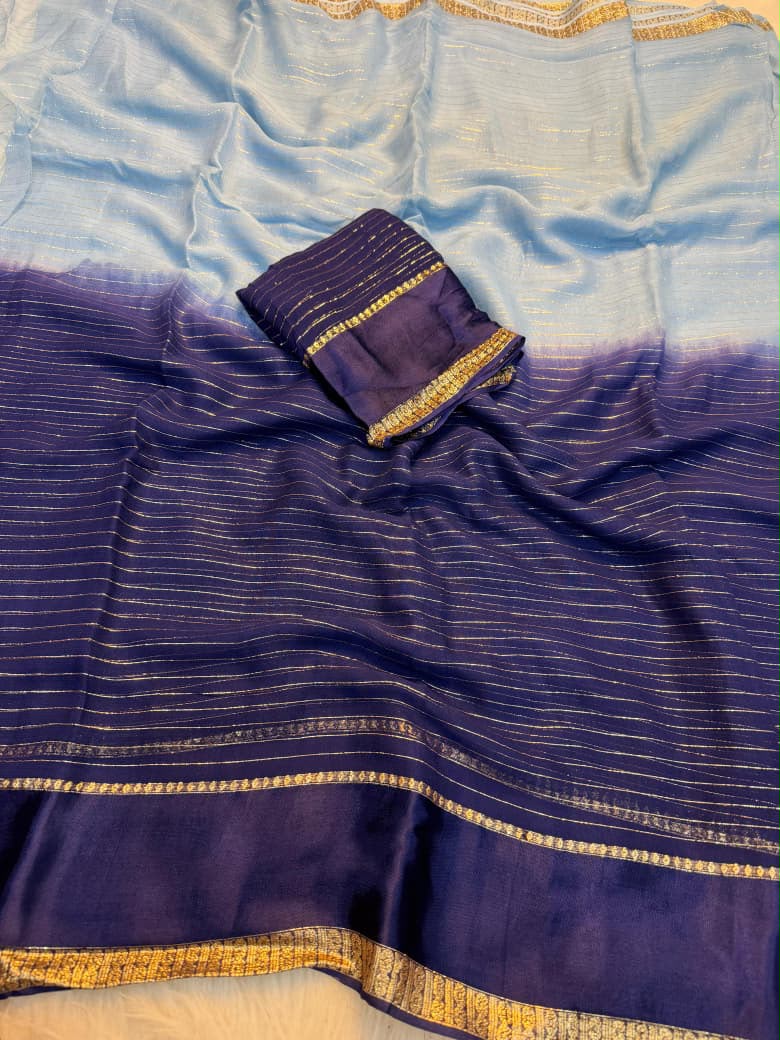 Viscose Georgette Saree