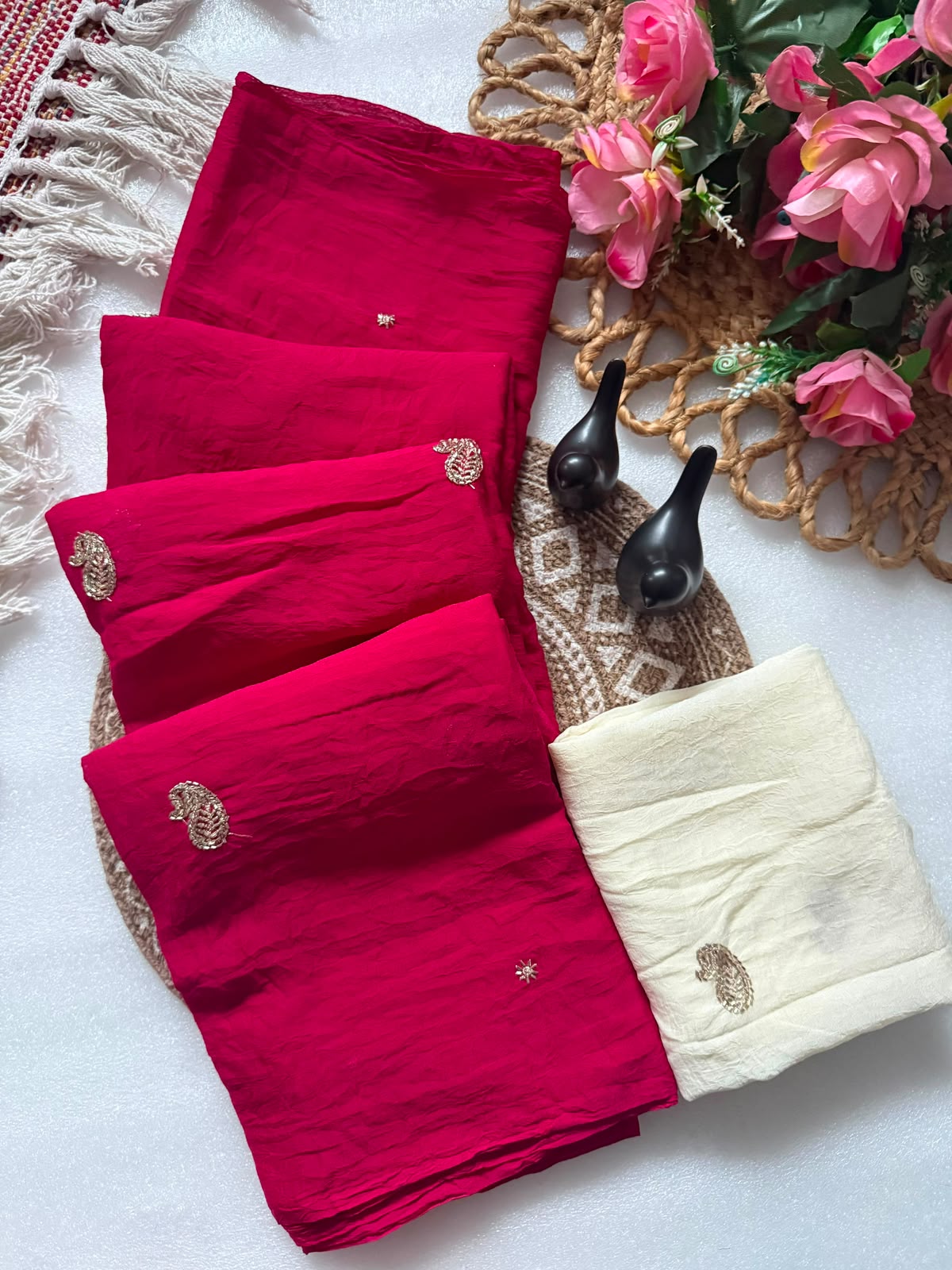 Rangoli Crush Saree