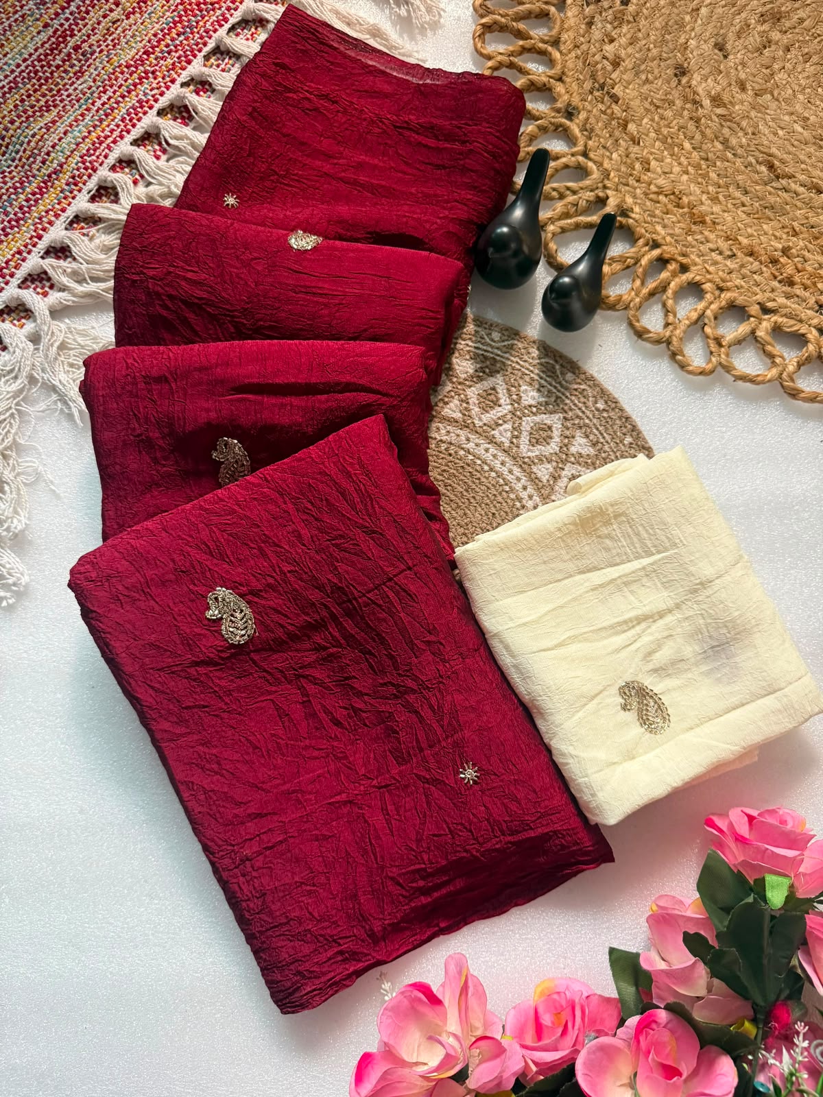 Rangoli Crush Saree