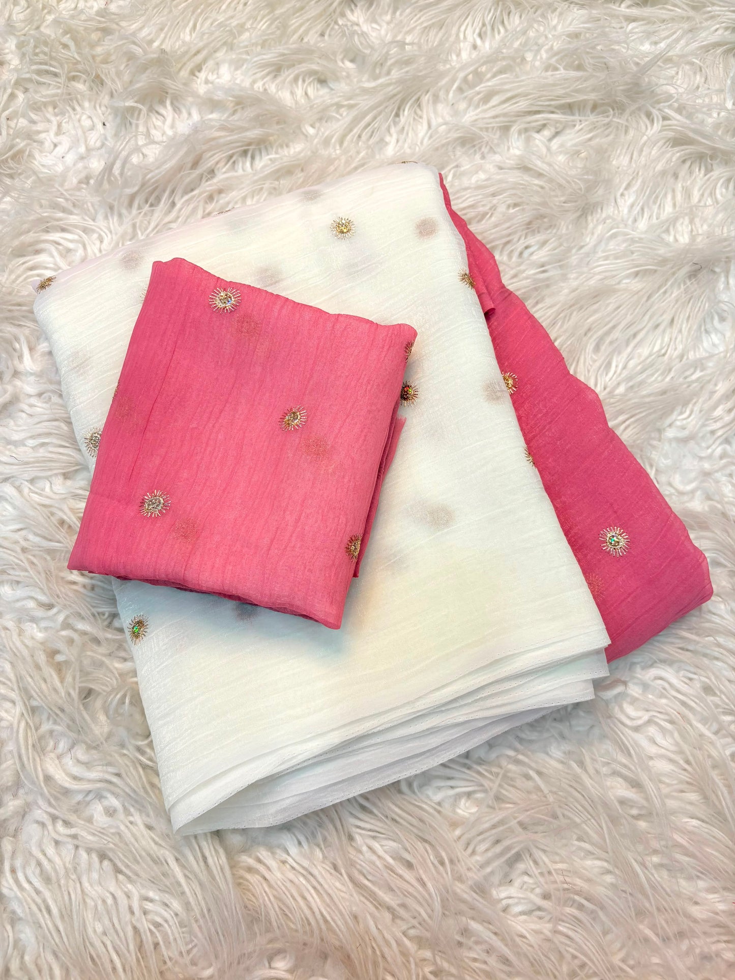 Crunchy Fabric Saree