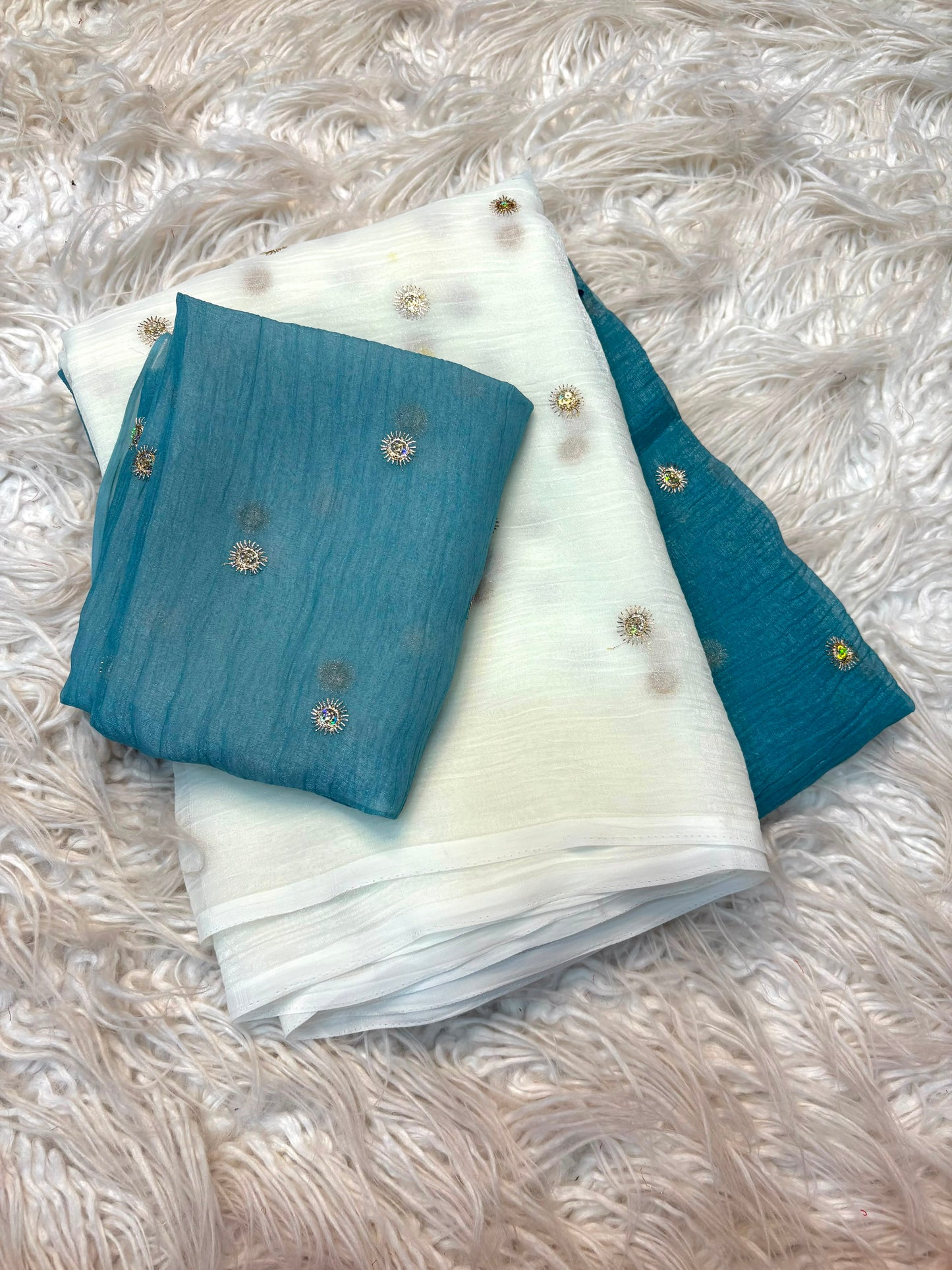 Crunchy Fabric Saree