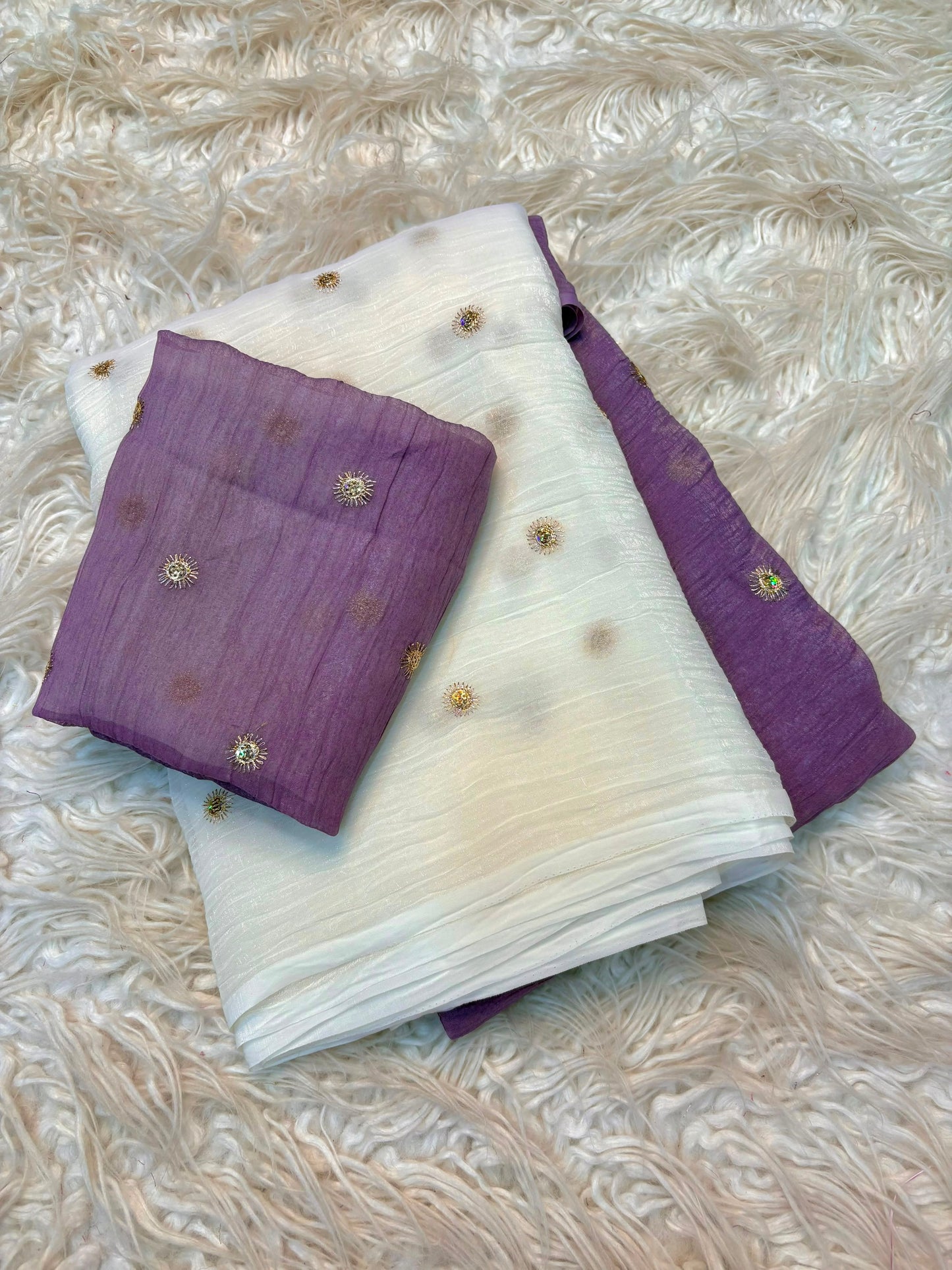 Crunchy Fabric Saree