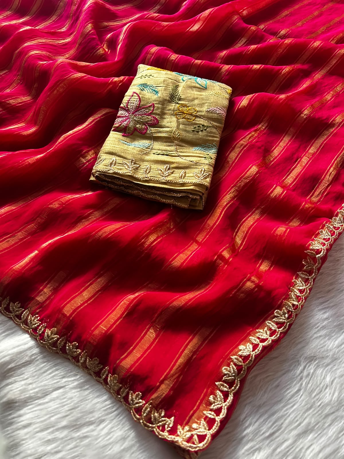 Sufi Crushed Saree