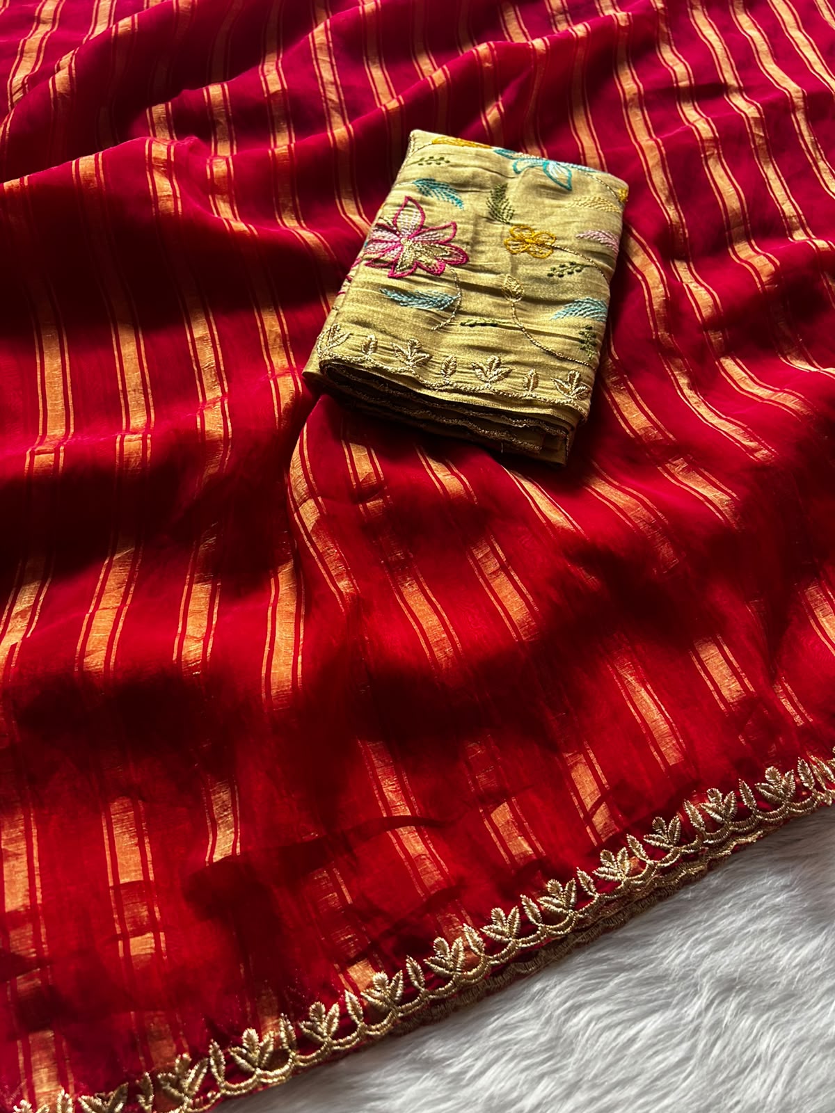 Sufi Crushed Saree