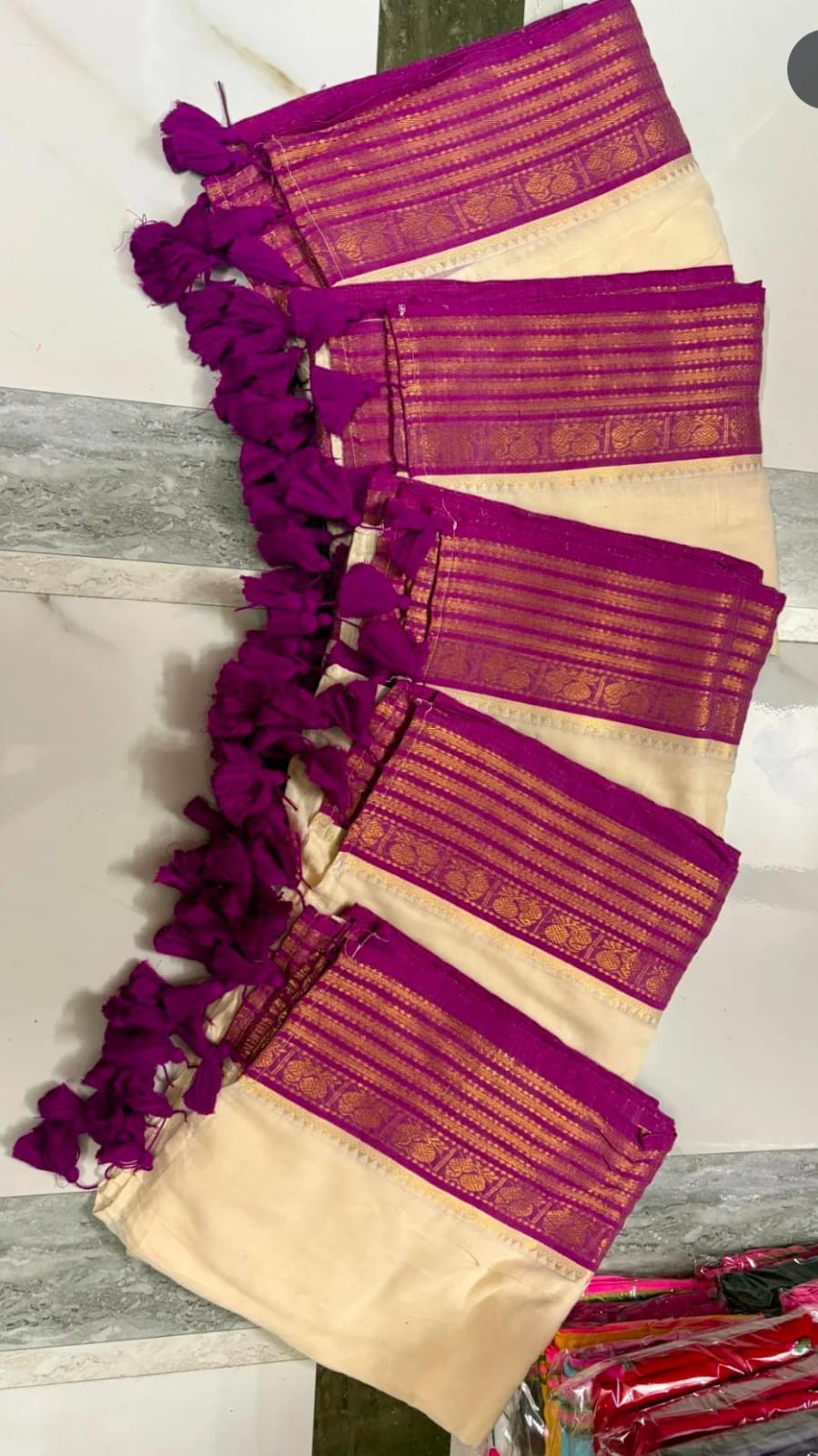 Mul Cotton Saree 120 count