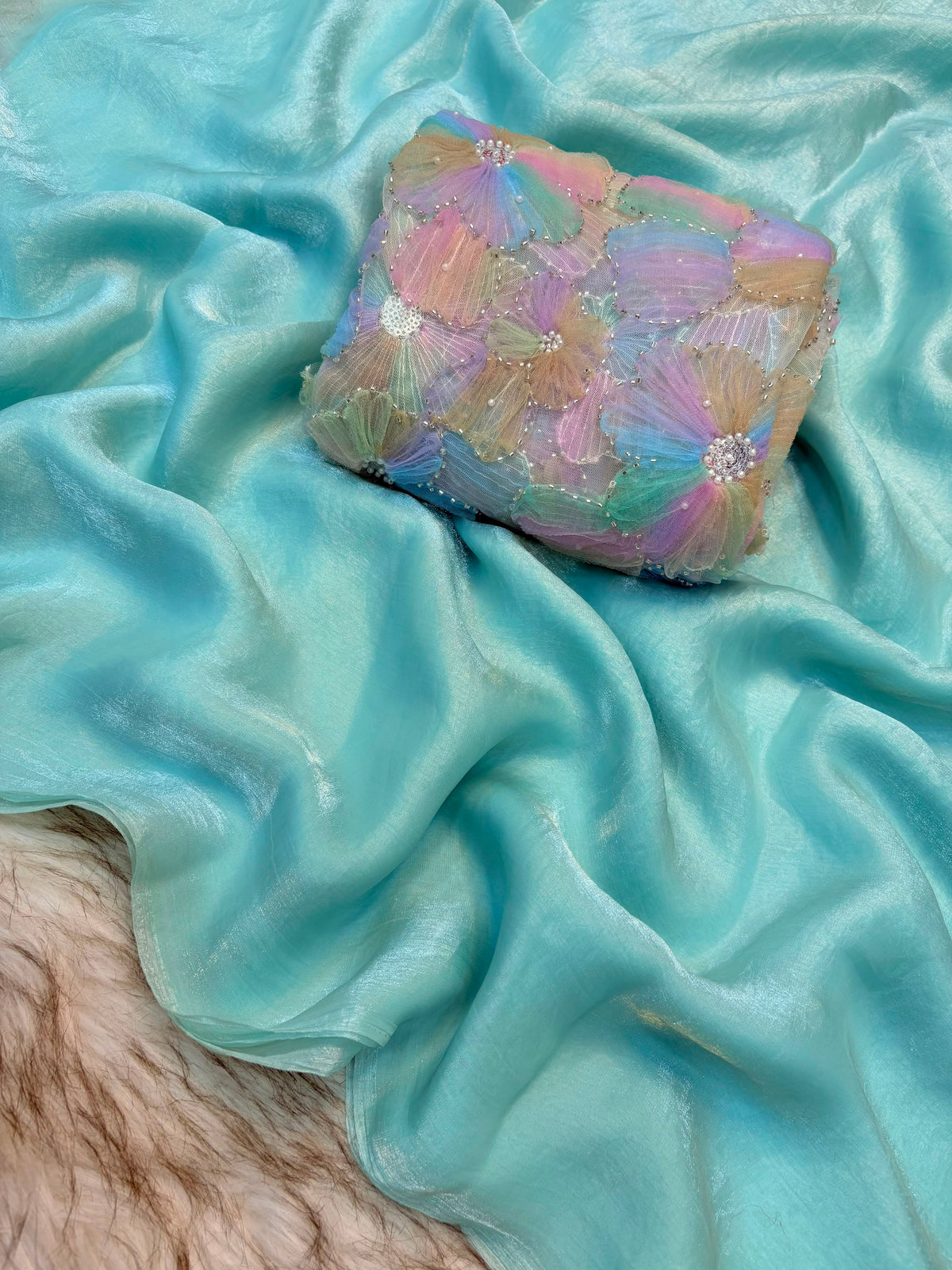 Space Silk Saree