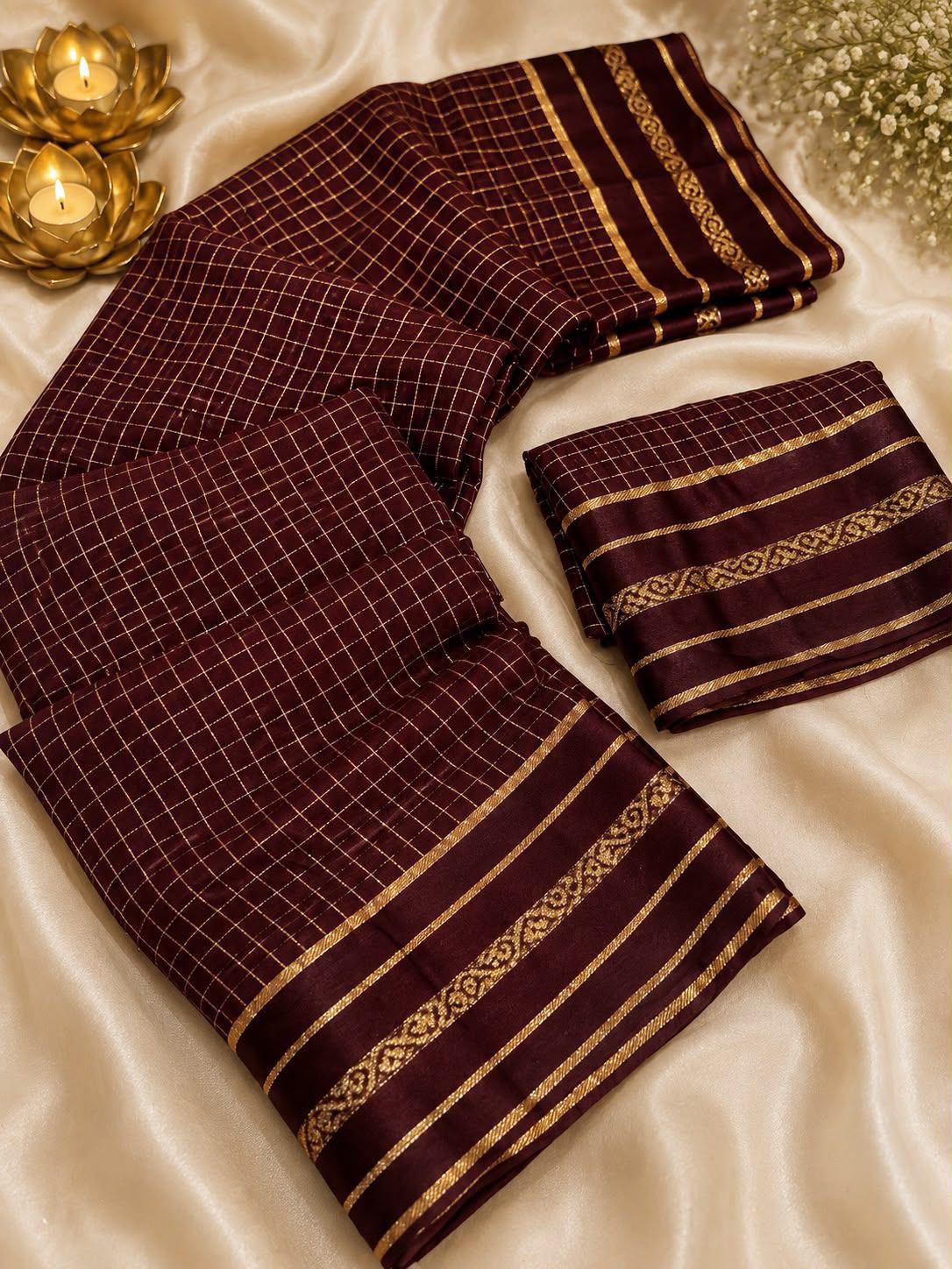 Viscose Georgette Saree