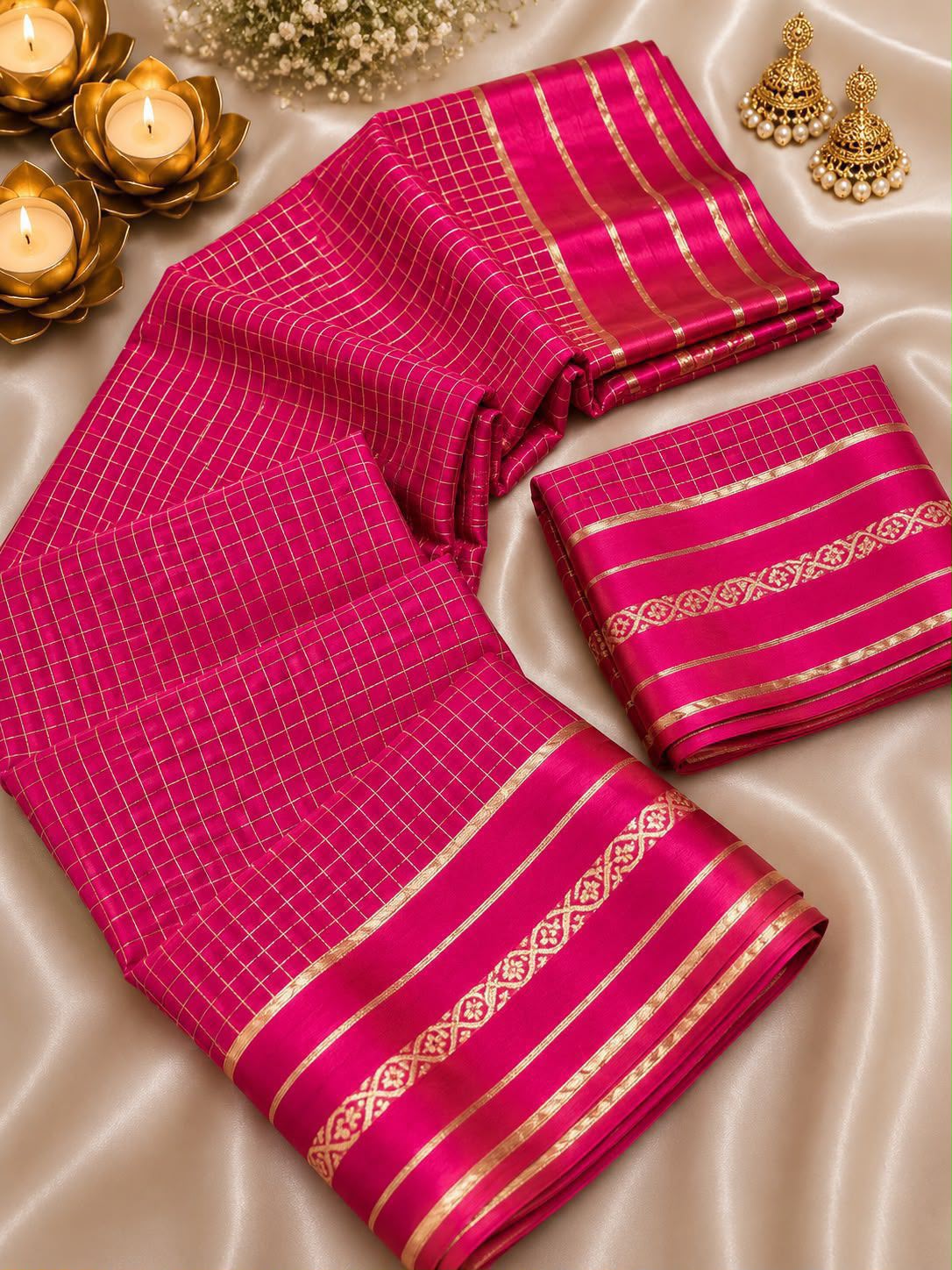 Viscose Georgette Saree