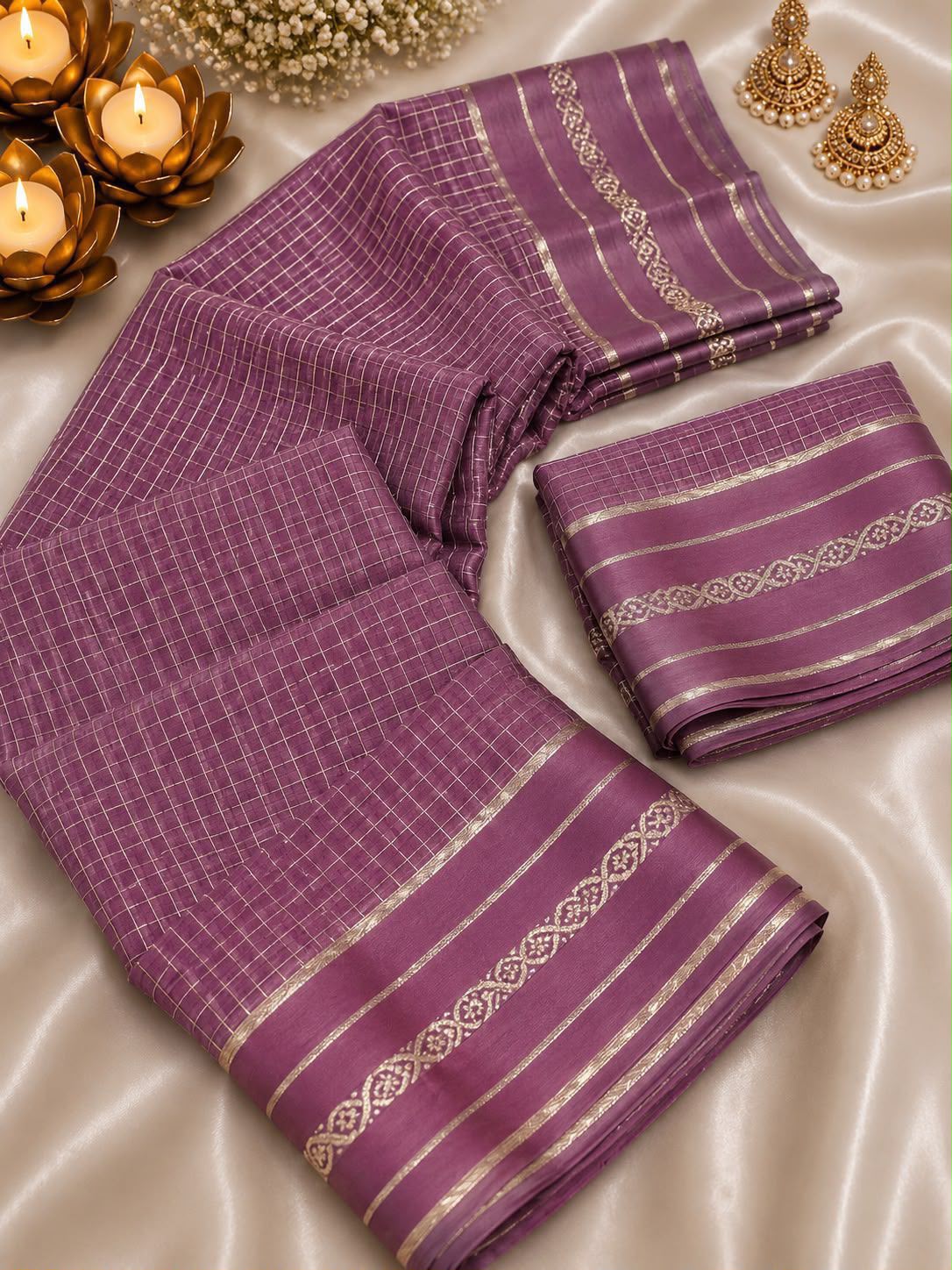 Viscose Georgette Saree