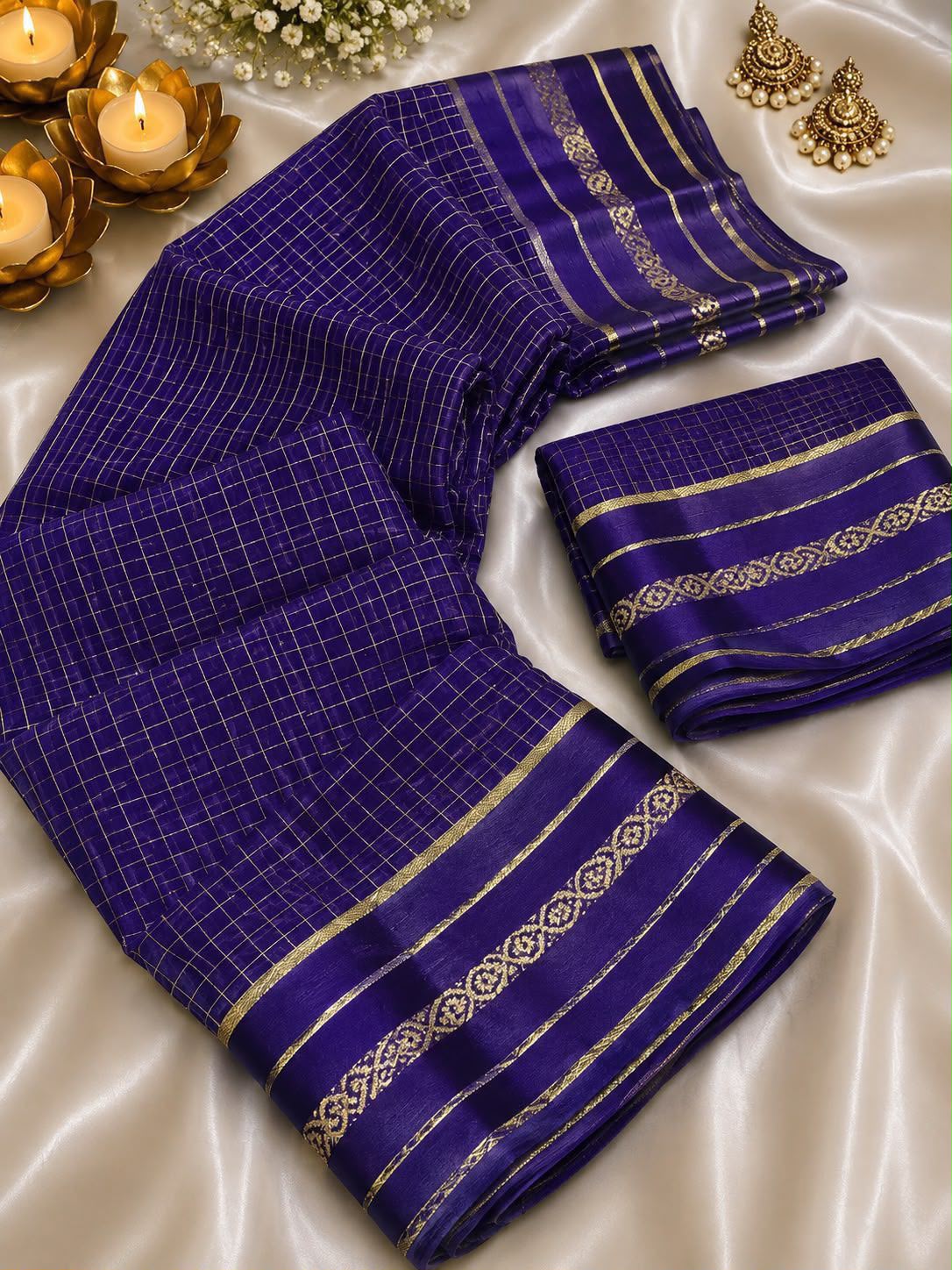 Viscose Georgette Saree