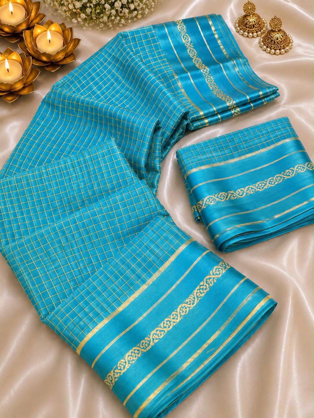 Viscose Georgette Saree
