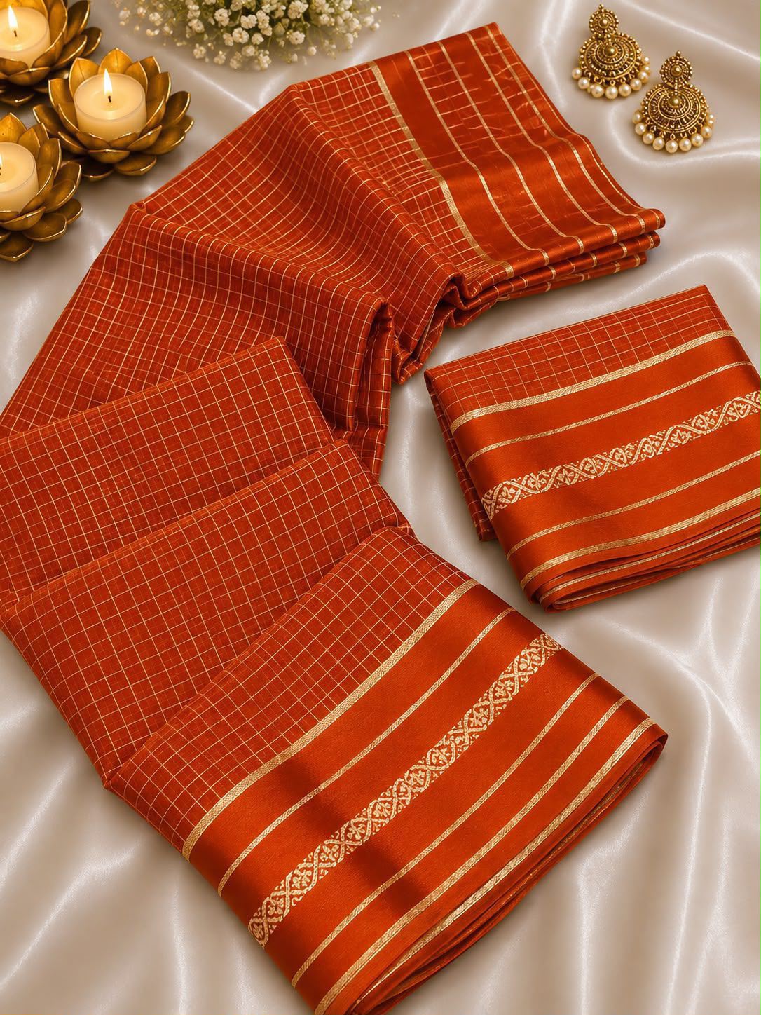 Viscose Georgette Saree