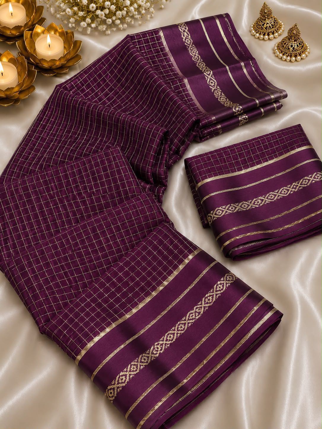 Viscose Georgette Saree