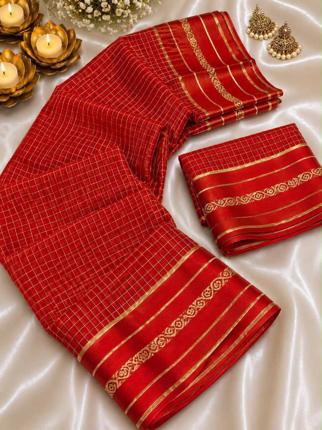 Viscose Georgette Saree