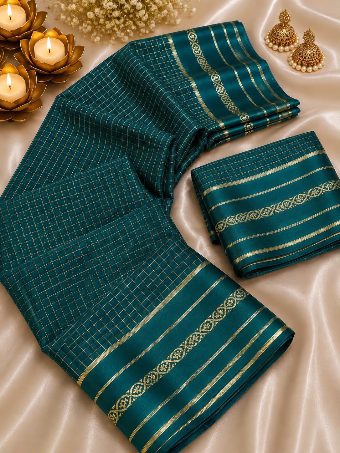 Viscose Georgette Saree