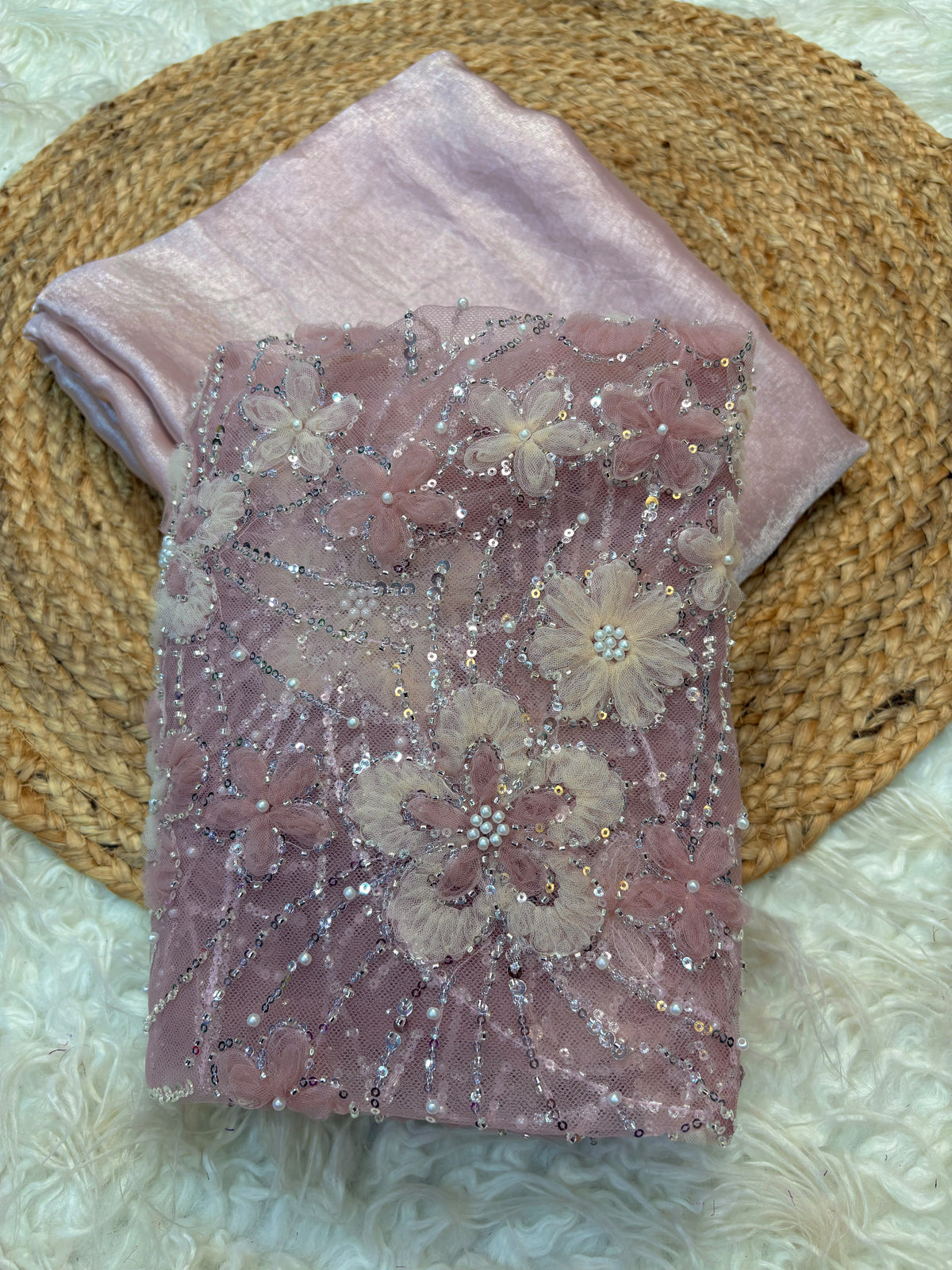 Crush Rangoli Saree