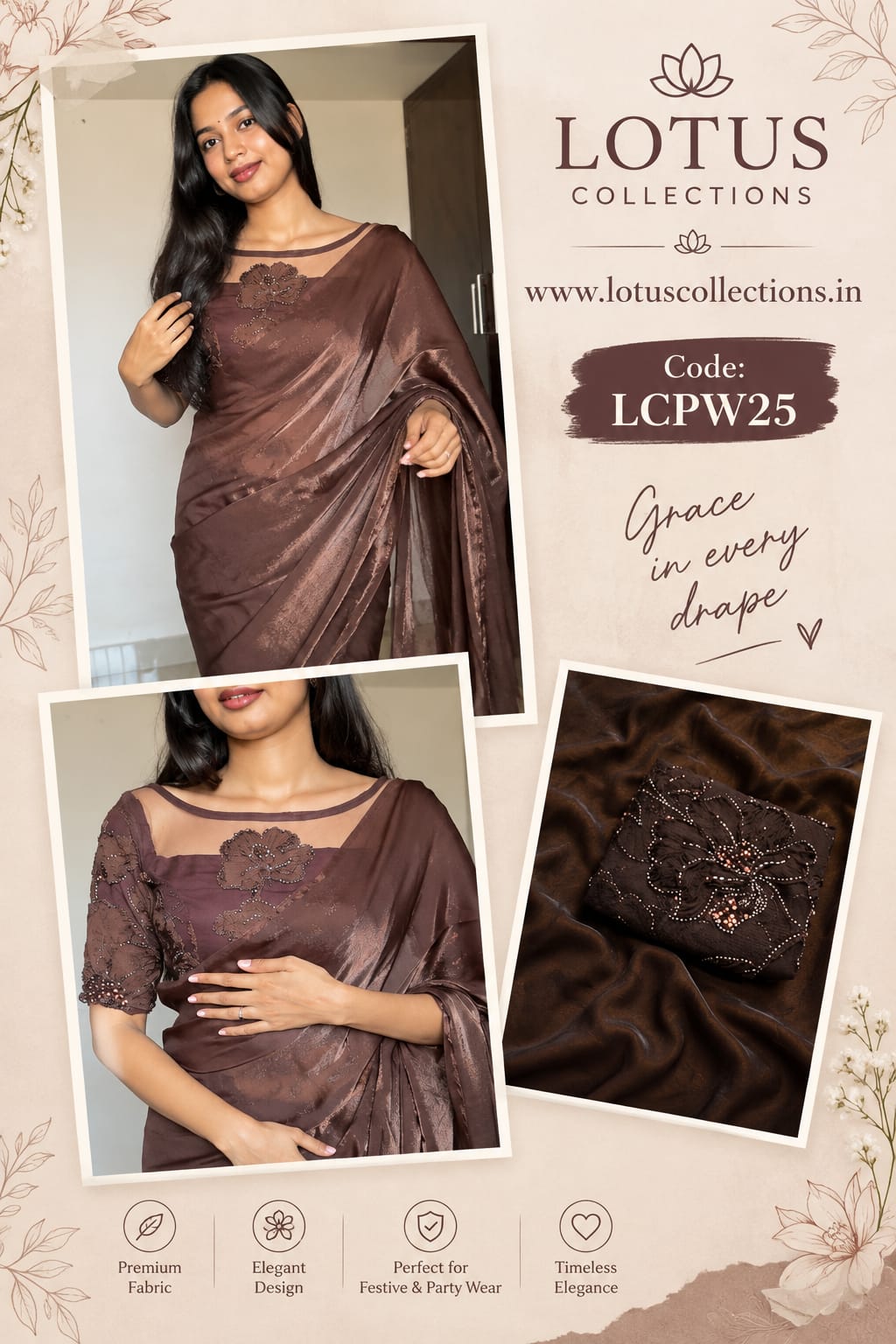 Soft Fandy Silk Saree