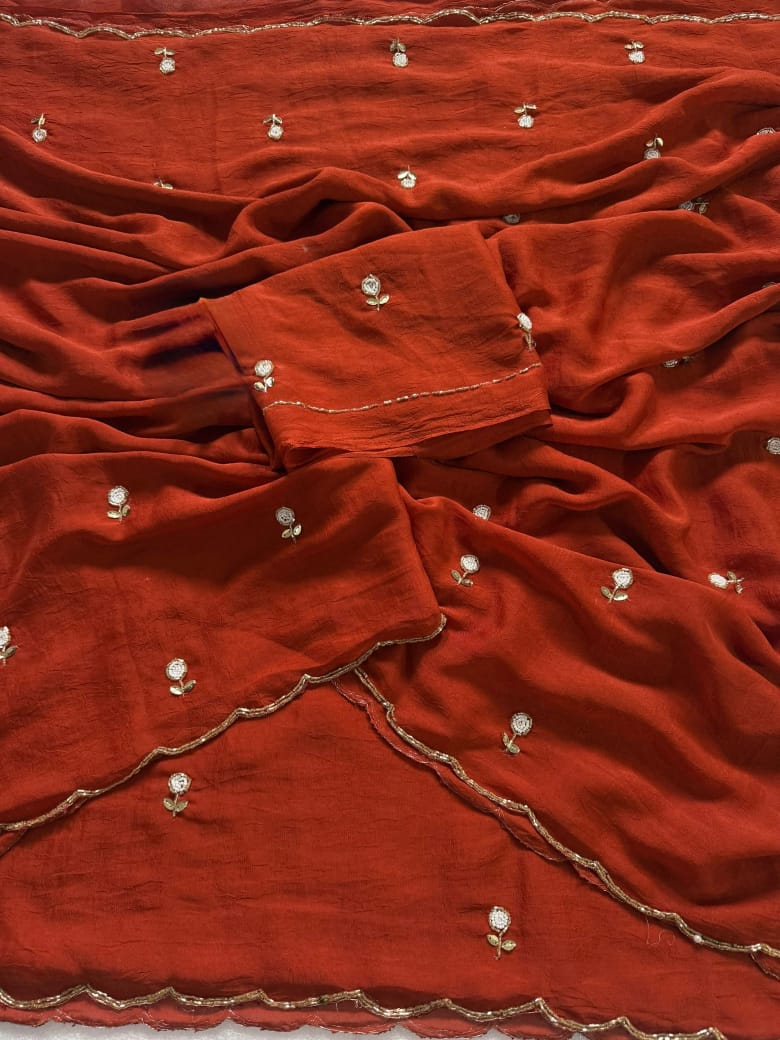 Rangoli Crush Silk Saree