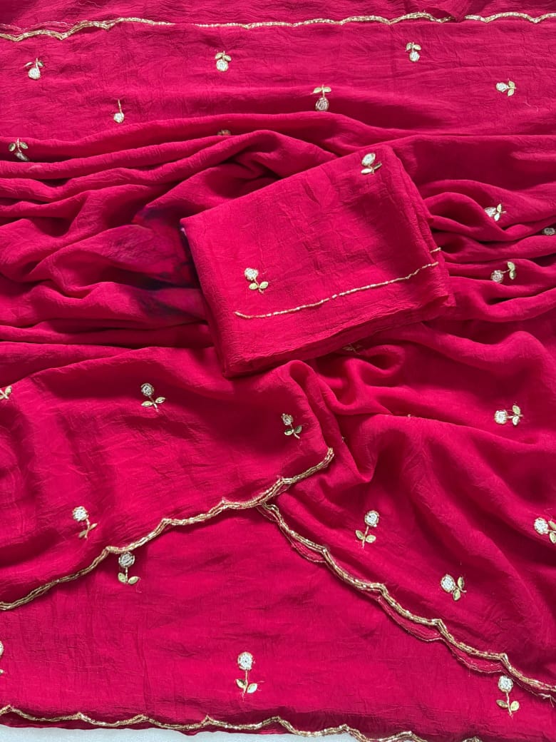 Rangoli Crush Silk Saree