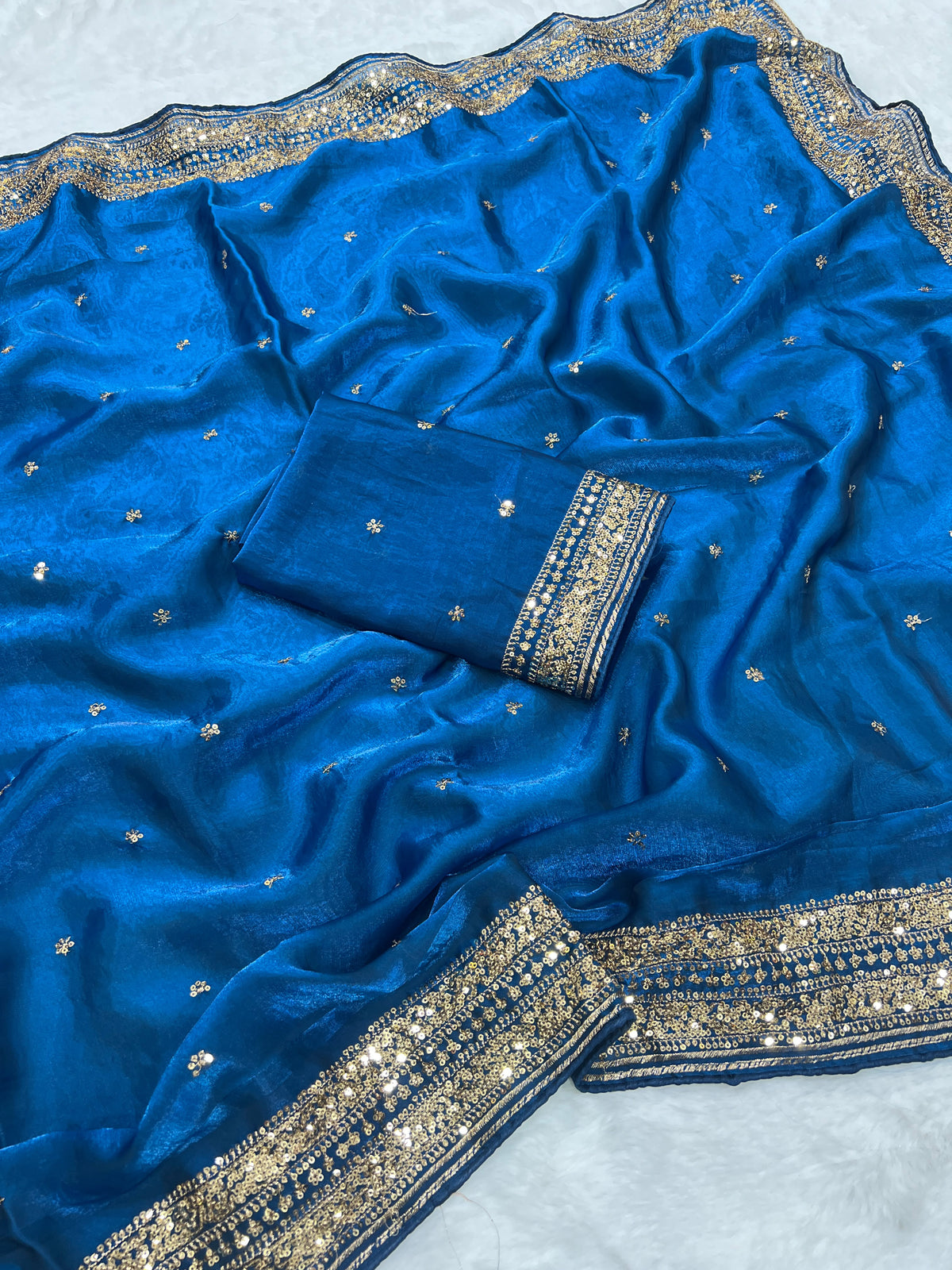 Premium Space Silk Saree