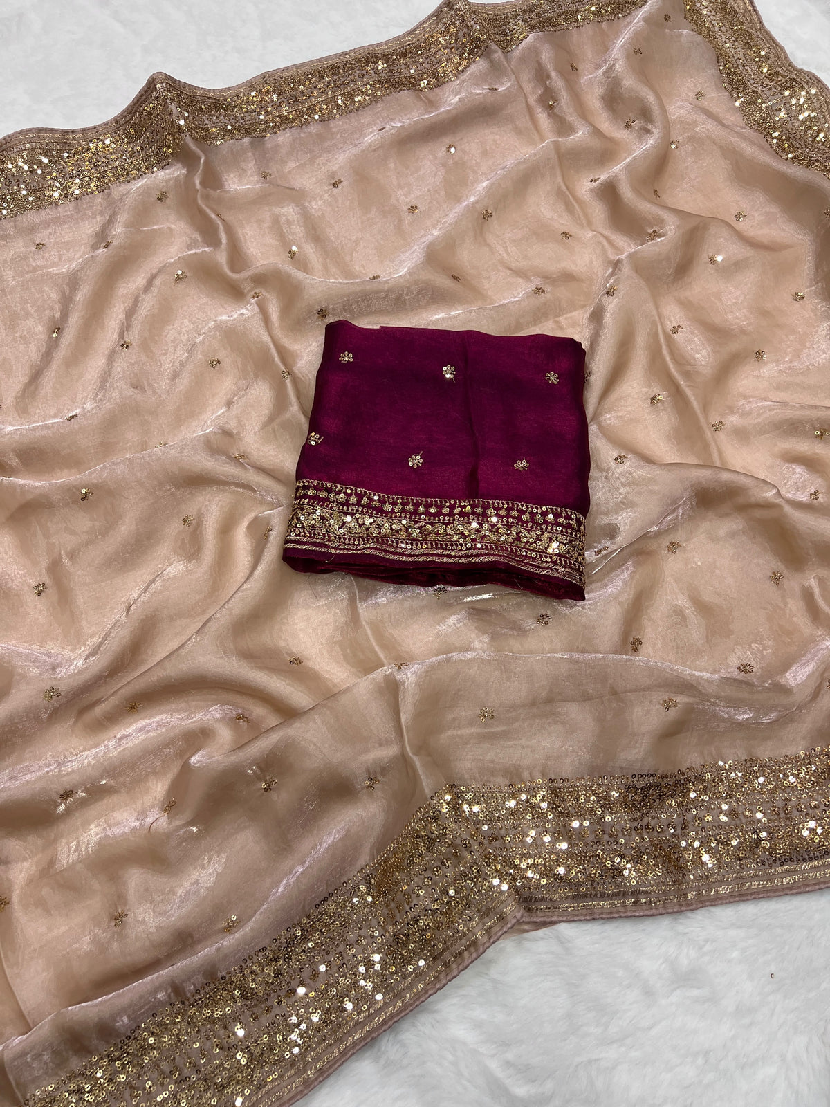 Premium Space Silk Saree