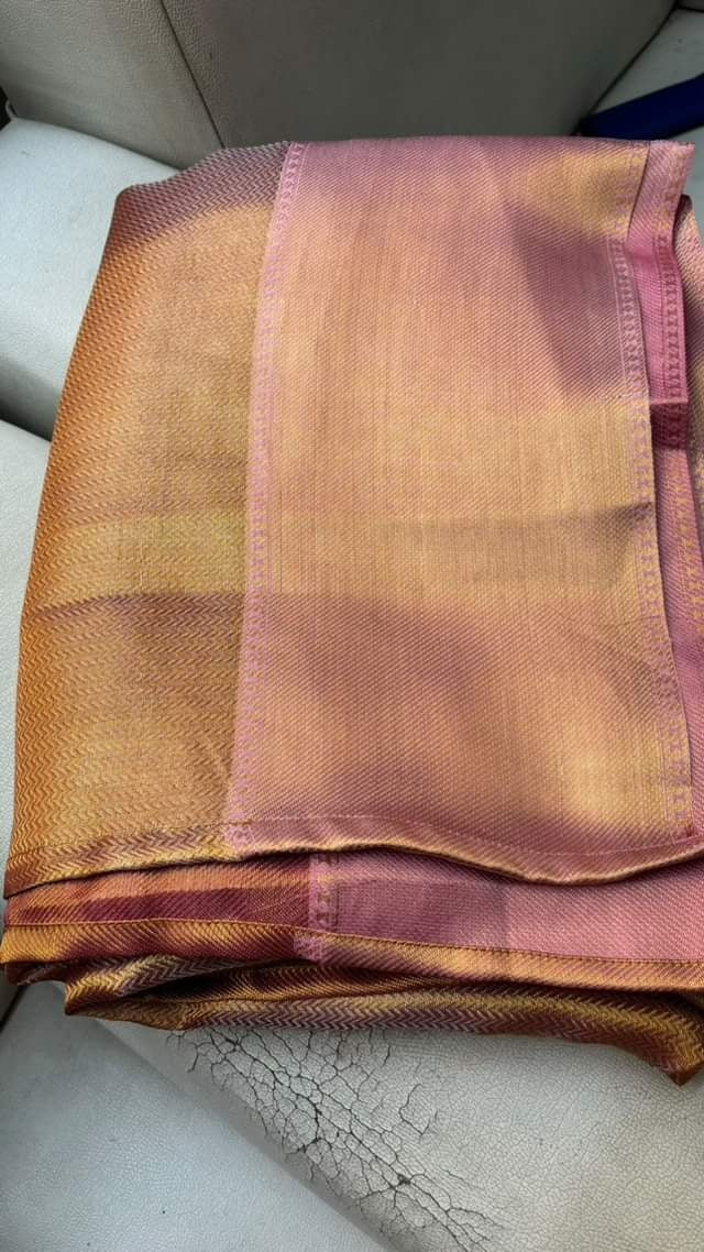 Banarasi triple shaded tissue silk jo mam saree